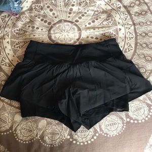 Black Lulu Shorts